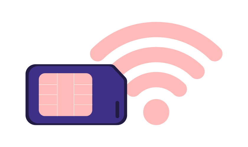 SIM 卡與 WiFi 取貨方式